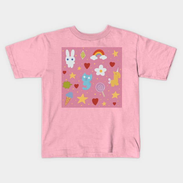 Everything Nice Kids T-Shirt by daniasdesigns